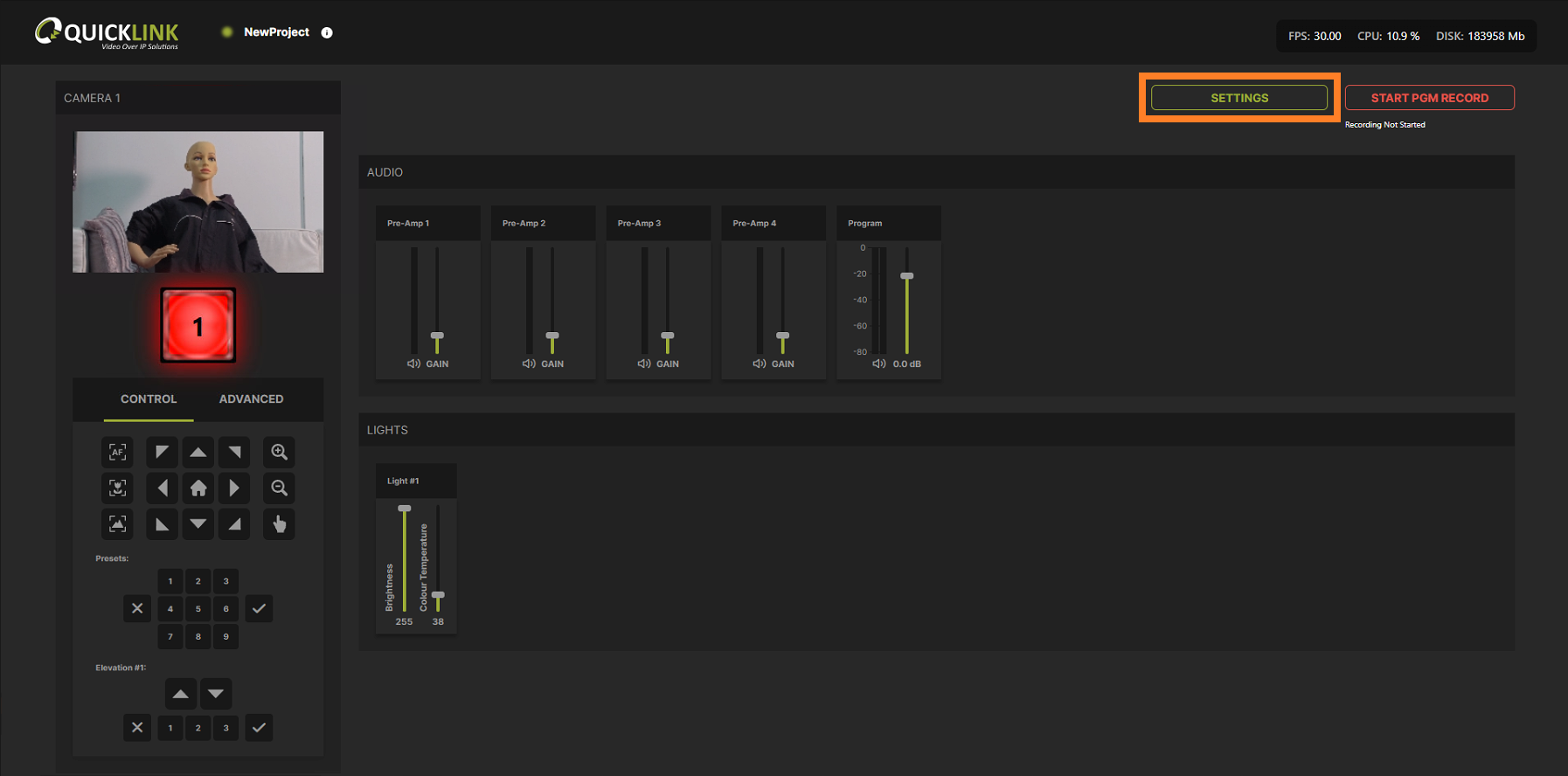 Configuring your stream settings – Quicklink Knowledge Base